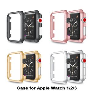 40mm 44mm Cristal de lujo Ultra Thin Hard PC Cover Funda protectora para Apple Watch 4 iwatch Series Univesal 1 2 3 Case