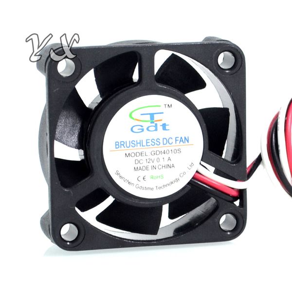 40mmx10mm 4010 DC 12V 2Pin 45000RPM Ordinateur Mini Ventilateur De Refroidissement