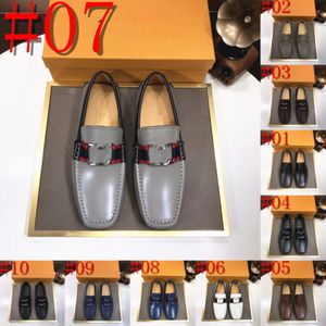 40model 2024 Loafers schoenen Italiaanse mode corduroy mannen schoenen voor rijschoenen