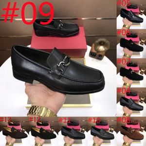40Modelo 2024 Hombres Zapatos formales de diseñador de negocios Brogue Zapatos de vestir de lujo para hombres Mocasines casuales de cuero genuino para fiesta de boda