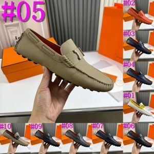 40model 2024 Heren Designer Loafers Glippen op rijschoenen Casual handgemaakte mocassins schoenen