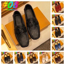 40Modelo Tamanho Grande 38-46 Designer Mocassins Masculinos Sapatos Confortáveis Sapatos Casuais Planos Homens Respiráveis Slip-On Soft Driving Mocassins Zapatos De Hombre