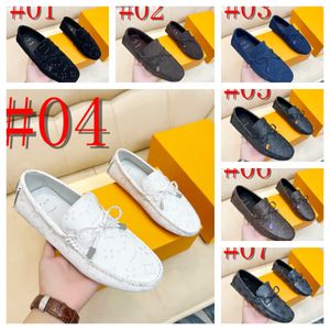 40Modèle Designer Hommes Mocassins Créateur De Mode Chaussures Habillées Pour Hommes Luxueux Marque Italienne Appartements Mocassins En Cuir Chaussures De Bateau Souples Chaussures À La Main