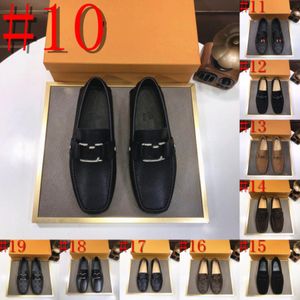 40model echte lederen ontwerper Men Casual schoenen luxe merk mannen Loafers mocassins ademende slip op drijvende mannen schoenen plus maat 38-47