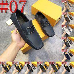 40 MODELO Men de cuero Genuino zapatos de diseño de marca de lujo