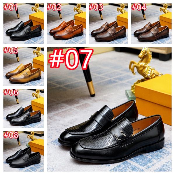 40 Modelo lujoso Double Buckle Monk Estilo de boda Vestido negro Bridegroom Mejores zapatos de hombres Diseñador de cuero hecho a mano para hombres para hombres