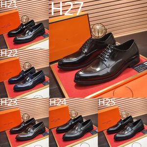 40Modelo Lujosos zapatos de cocodrilo de marca italiana roja para hombre Zapatos de vestir de diseñador formal de lujo clásico Zapatos de cuero Oxford para hombre Zapatos de boda de moda en punta