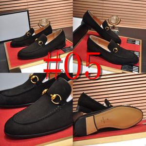 40Modelo Zapatos de vestir de lujo para hombres Zapatos casuales de gamuza para hombres Mocasines cómodos y elegantes Zapatos de cuero de negocios de diseñador para hombres Zapatos Hombre Tamaño 6-12