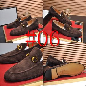 40Model Luxe Herenkleding Schoenen Suede Heren Casual Schoenen Elegante Comfortabele Loafers Designer Zakelijke Lederen Schoenen voor Heren Zapatos Hombre Maat 6-12
