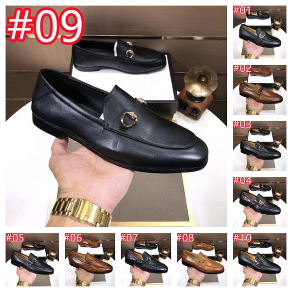 40Modelo Zapatos de vestir de diseñador para hombres 2023 Nuevos zapatos Oxford de cuero genuino de vaca de grano completo Zapatos de esmoquin clásicos para hombres de lujo Zapatos foraml de alta calidad Tamaño 38-46