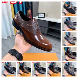 40model New British Men's Designer Robe Oxford Chaussures luxueuses masculines masculines MOCCASINS MARIAGE PROM SAPATO MASCULINO SOCIAL