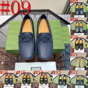 40model Nieuwe Eenvoudige Mannen Designer Loafers Lente Zomer Heren Casual Schoenen Comfortabele Mocassins Comfort Mannelijke Rijden Schoenen Mode Handgemaakte Slip-On flats