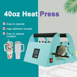 Máquinas de sublimación de prensa de calor de vaso de 40 oz Máquinas de impresora de prensa de taza de sublimación Máquina de transferencia de calor de sublimación Vasos Tazas Botellas de agua