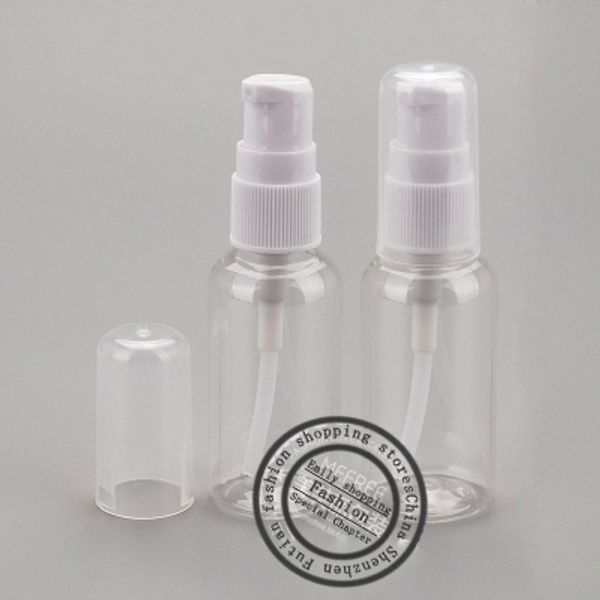 Bouteilles de lotion à pompe à bec transparentes de 80ml, bouteilles à presser, bouteilles de parfum en spray, bouteilles rechargeables, 40 pièces, livraison gratuite