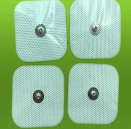 40pcs Remplacement Compexe électrodes Snap Easy Pad 2in x 2 pouces pour les performances de bord Sport Stimulateurs musculaires sans fil E6202745