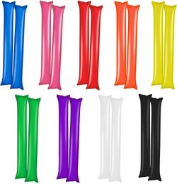 40 Stuks Thunder Sticks Team Geest Boom Juichen Lawaaimakers Plastic Cheerleading Stok Bam Opblaasbare Noisemakers 240118