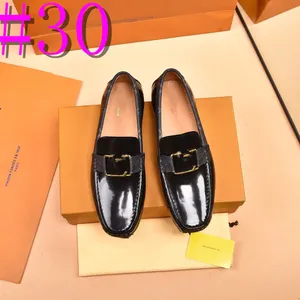 40Style Luxury Men Chaussures marque oxfords en cuir authentique Italien Business Classic Men Formal Designer Dress Chaussures For Men New Design Footwear