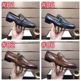 40 Stijl Mannen Slip op Mannen Jurk Schoen Oxfords Fashion Business Designer Jurk Mannen Schoenen Nieuwe Klassieke Lederen Luxe herenpakken Schoenen Man Schoenen maat 6.5-12