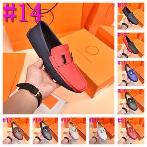 40-stijl zomerontwerper Men Loafers Echte lederen schoenen Ademend rijschoenen mode luxueuze mocassins koe suede loafers kantoorjurk maat 38-46