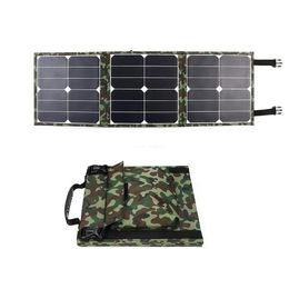 40W 3 opvouwbaar zonnepaneel IP65 waterbestendig draagbare camouflage zonnelader voor kamperen, wandelen, reizen