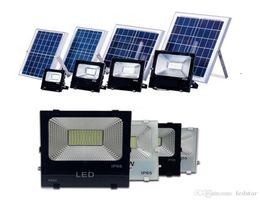 40W 60W 100W Solar Outdoor LED Flood Lights Waterdicht IP67 Verlichting Floodlight Oplaadbare batterijpaneel Power1736582