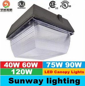 40W 60W 75W 90W 120W IP65 LED-schijnwerpers Buitenverlichting Canopy Light voor Tankstation LED Flood Light AC 110-277V Garantie 5 jaar