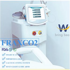 Machine Laser de dermatologie 40W, traitement de l'acné, blanchiment, élimination des rides, Laser CO2 fractionné, équipement de beauté Rf