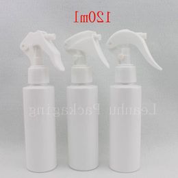 Spray à gâchette de réglage de maquillage blanc 40X 120ml, récipient de bouteille de pulvérisation en plastique vide, bouteille de pulvérisation d'eau rechargeable à faire soi-même Agrro