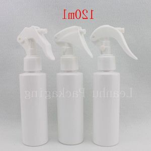 Spray à gâchette de réglage de maquillage blanc 40X 120ml, récipient de bouteille de pulvérisation en plastique vide, bouteille de pulvérisation d'eau rechargeable à faire soi-même Agrro