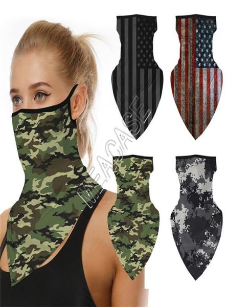 41 Couleurs Magique Sport Écharpe Triangulaire Bandage Mode Masque Facial Masques Biker Cyclisme Foulards Bouche Couverture Camo Étoilé Totem Pr7558609