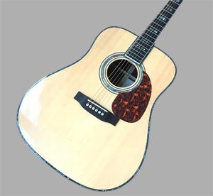 41 coquille d'ormeau entière mosaïque doigt noir série D45 guitare acoustique acoustique