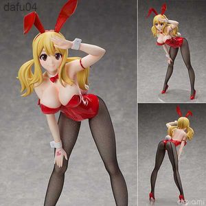 41cm FREEing Fairy Tail Lucy Heartfilia Sexy Anime Figure B-STYLE Erza Scarlet Bunny Girl Action Figure Adulte Modèle Poupée Jouets L230522