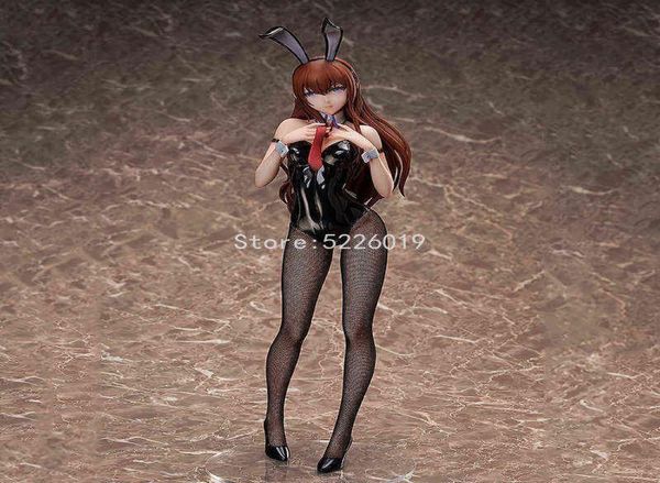 41cm ing bstyle Steins Gate Anime Figure Kurisu Makise Action Figure Kurisu Makise Bunny Girls Adult Figurine Doll Model T2207811868