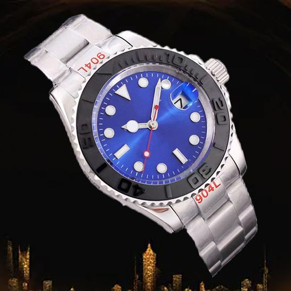 41mm 2813 mouvement qualité montre en argent montres automatiques mécanique Designer montre de 40mm boucle déployante or étanche chronomètre montre-bracelet ew usine