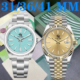 41 mm DateJust Men S Sports Luxury Watch 2813 Mouvement automatique Watch Women S mode High Quality Steel Case Watch Strap Night Glow SA 173H