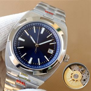 41 mm herenhorloges 316L roestvrijstalen armband Japan Miyota 8215 Mechanische automatische beweging Kijk blauw lichtgevende 200 m waterdichte 5 kleuren stijl polshorloge