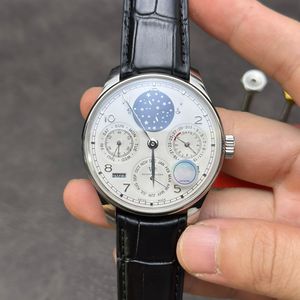 41 mm Multiple Display Men's Mechanical Watch élégant et luxueux artisanat fin