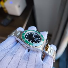 41mm plus récent 3235 mouvement automatique hommes montre-bracelet 126610 Kermit 904L acier version propre qualité supérieure saphir montre bracelet en céramique lunette sous vert noir