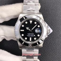 41mm montre noir vert montre VS usine Cal.3235 montres céramique lunette Eta hommes acier 126610 plongée étanche montres