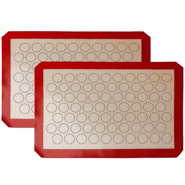 42*29.5cm Macaron Silicone tapis de cuisson antiadhésif cercle cuisine pâte tapis Liner outil pour gâteau ustensiles de cuisson pâtisserie accessoires