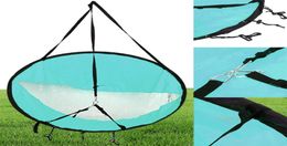 42 Inch Opvouwbare Kajak Wind Peddel Zeilen Popup Paddle Board Zeil Roeien Benedenwindse Boot Met Helder Venster Drop 108108CM5612412