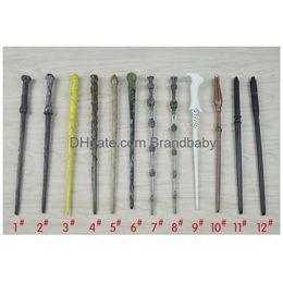 42 Styles Vintage Magic Wand Party Gunst met Gift Box Xmas Halloween Cosplay Gifts Drop Delivery Dhzgt