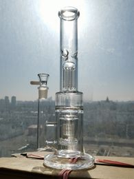 42cm Gravity Glass Bong Smoke Pipe Bubbler Hookahs Shisha Heady Glass Water Bongs Dab Rigs avec bol de 18mm