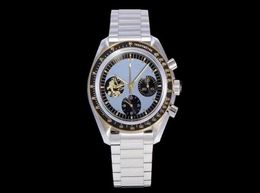 42 mm Chronograph Chronograph Limited Edition Men Watch Wristwatch Bracelet Manual Mand Winding Chrono Movement Quality Water9666403