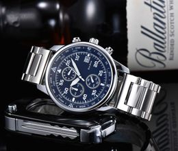 Watch pour hommes 42 mm Navitimer Aviation Timing B01 Quartz à 6 broches Fonction Fonction de ceinture Sapphire Crystal Glass Mirror Surface Reloj