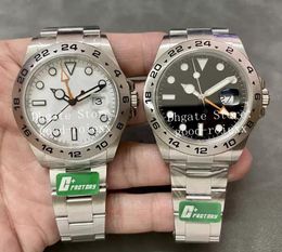 42 mm horloges heren automatische cal.3285 Watch Eta Men C+ Maker Explorer Black White 904L Steel Dive Sport CF Dandong Movement 226570 Polshipes