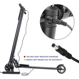 Chargeur de scooter électrique 42V 2A 5A 1 Proche de 5,5 mm CC POUR LA BATTERIE 36V 10S Lithium compatible avec Gotrax Scooter Charger