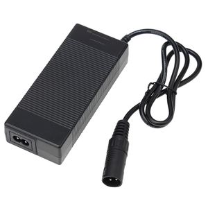 Chargeur de vélo électrique 42V 2A pour batterie au Lithium 10S 36V 18650 avec connecteur de prise XLR 3 broches EU US AU UK