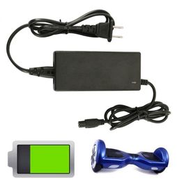 42 V 2A Power Adapter Oplader Voor 2 Wiel 36 V Fit Batterij Zelfbalancerende Scooter Hoverboard Drift auto US Plug Voedingen2081544