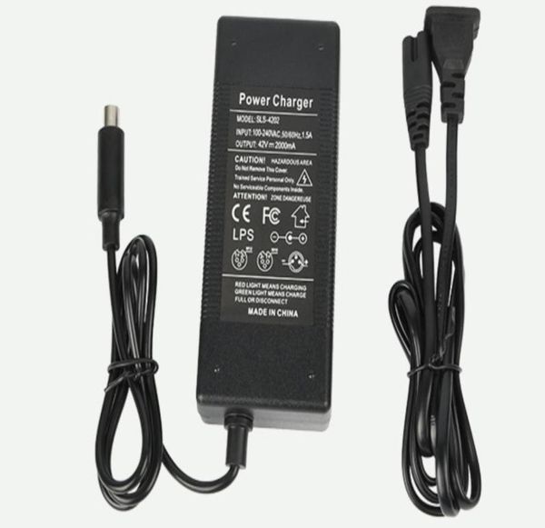 42V 2A Scooter Chargeur Chargeurs de batterie Adaptateurs d'alimentation pour Xiaomi M365 NINEBOT S1 S2 S3 S4 Electric Scooters Accessories2586085